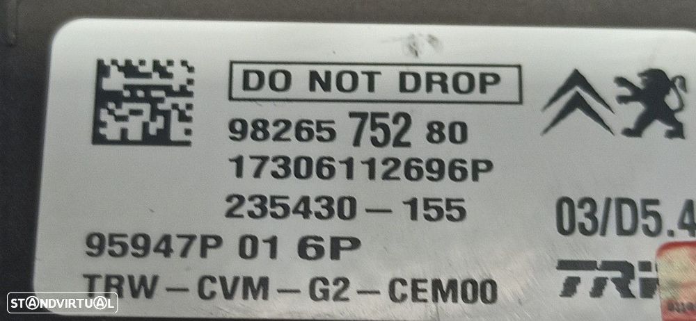 CÂMERA DE VISTA FRONTAL CITROEN C3 FEEL - 6