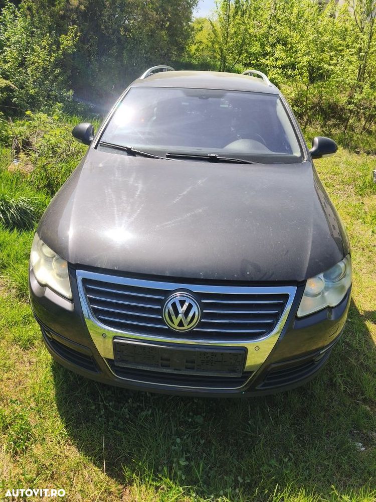 Față completă bot VW Passat B6 Mokka Brown LC8Z bară faruri trager radiatoar - 2