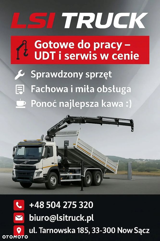 MAN TGS 28.360 * WYWROTKA 4,80m * ATLAS 165.2E - A4 + PILOT * 6x4 - 17