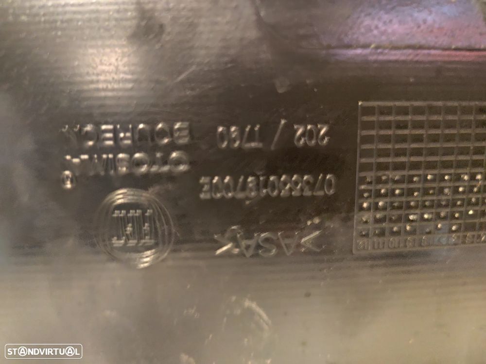 FIAT DOBLO 263 FRISO PUXADOR PORTA MALA - Z552 - 9