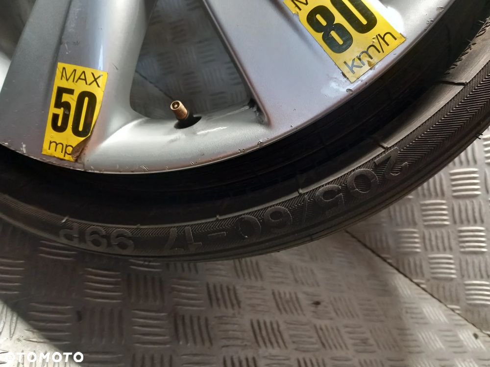 AUDI A6 C6 ALLROAD KOŁO DOJAZDOWE ZAPASOWE 205/60-17 5X112 - 4
