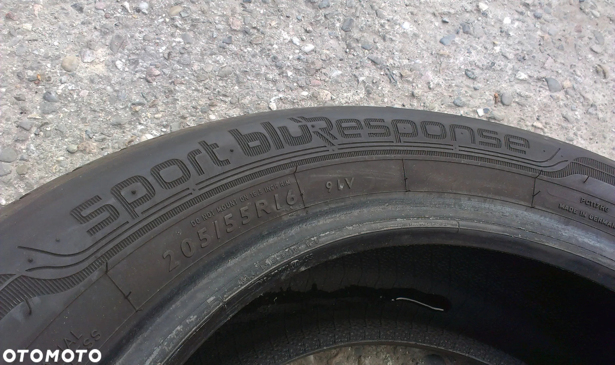 16” - Dunlop - 205/55 , r16 cali - Letnie Opony Blu Response PREMIUM + możliwy MONTAZ !! - 3
