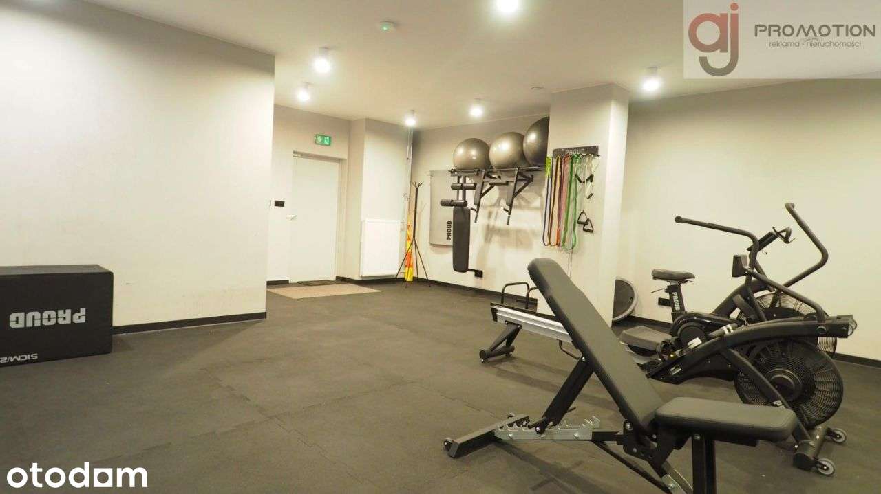 Nowy apartament 40 m² z siłownią – centrum Łodzi!