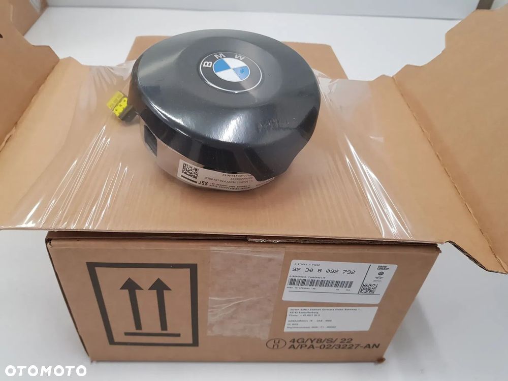 NOWA Poduszka kierowcy AIRBAG w kierownicę skórzana BMW F80 F82 F10 F12 F06 F85 F86 F87 - 12