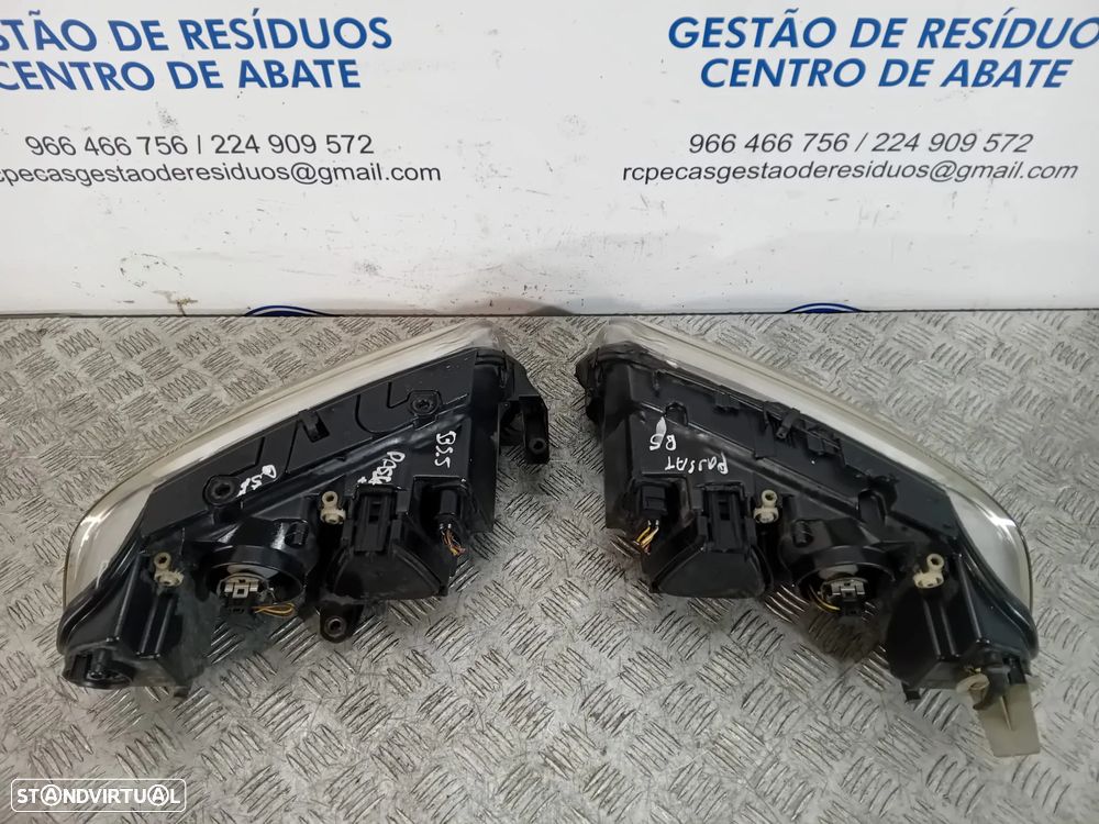 .Conjunto Oticas Farois Direita Esquerda Originais VW Volkswagen Passat B5.5 2000 a 2005 - 3