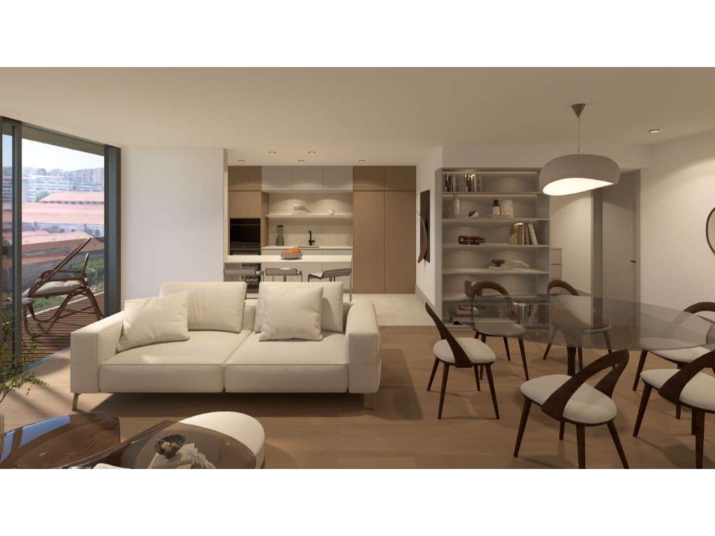 T1 em condomínio privado de luxo com vista poente | Oliveira do Dou... - Grande imagem: 3/17