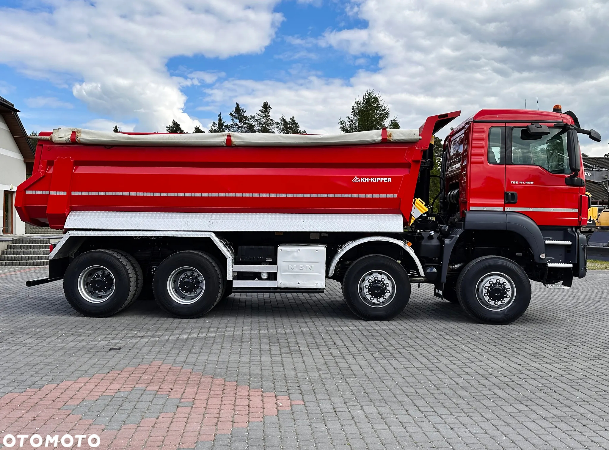 MAN TGS 41.480 8X8 WYWROTKA KH KIPPER / REDUKTOR - 22