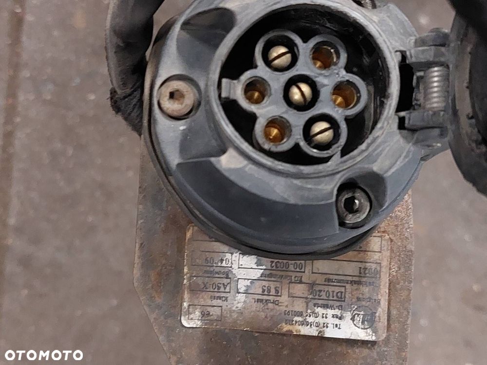 HAK HOLOWNICZY + TABLICZKA + WIĄZKA VOLKSWAGEN PASSAT B5 1.9 TDI - 4