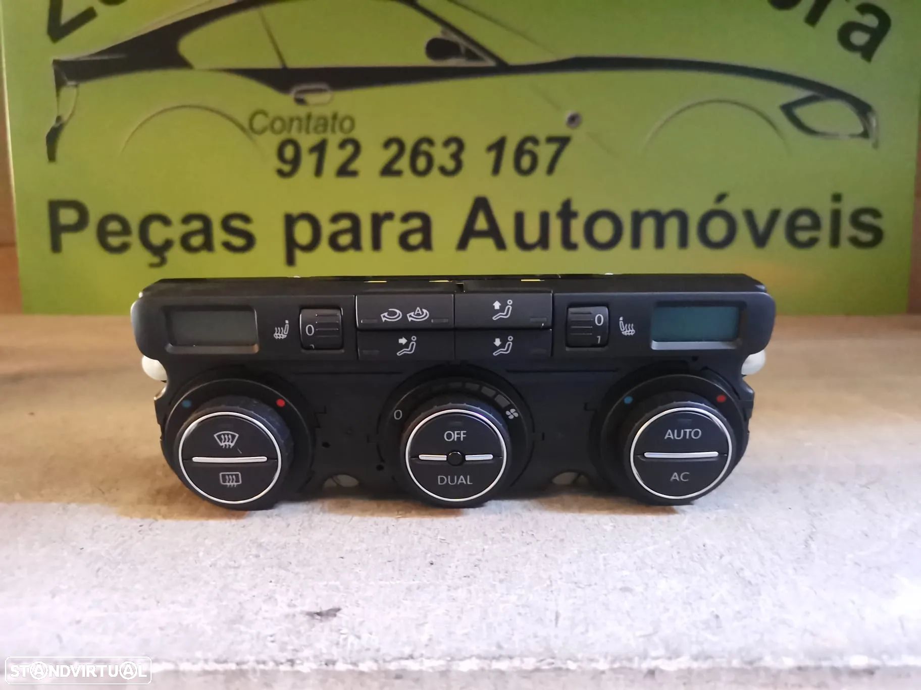 VW PASSAT B6 2005-2010 COMANDO CHAUFAGEM S008 - 1
