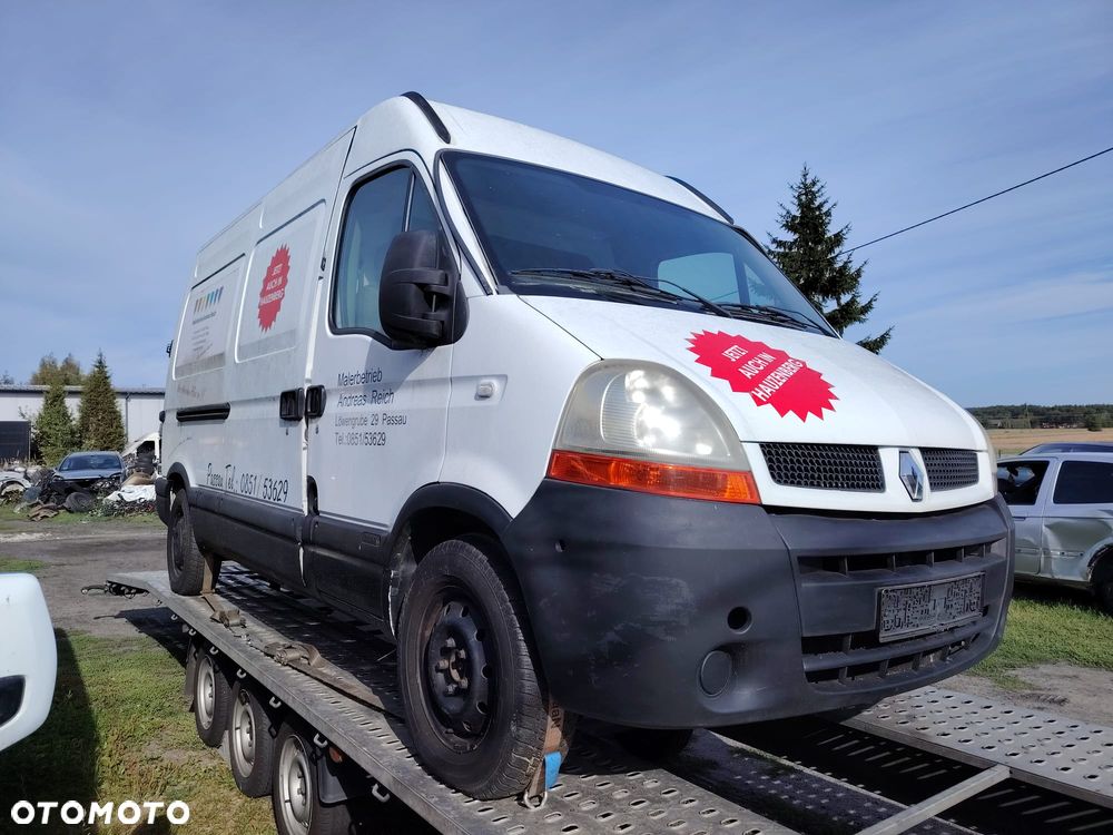 mazka zderzak lampa błotnik przód master II movano czesci