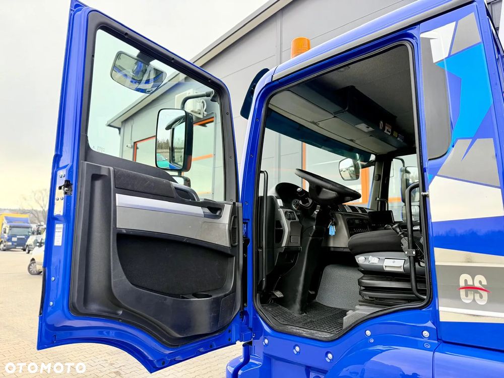 MAN MAN TGM TGL TGS 18.250 // E6 // wywrotka + HDS HMF z pilotem // 4x2 // budowlanka // kiper wywrot żuraw dzwig kran Crane - 29