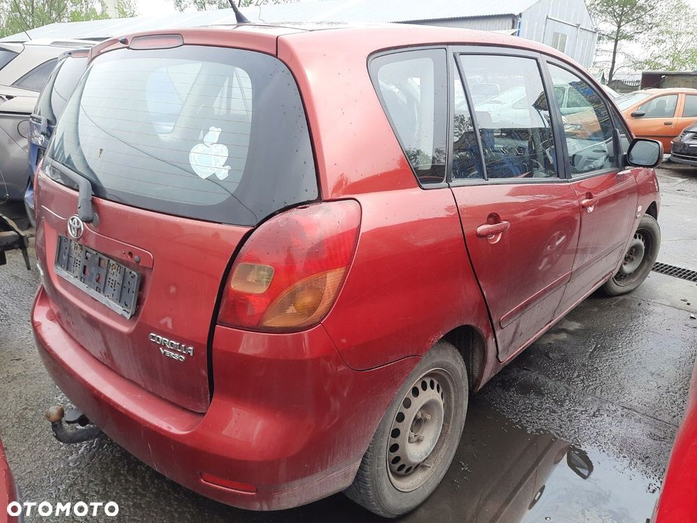 CZĘŚCI Toyota Corolla Verso I 1,6 16V BENZYNA SILNIK 3ZZFE LAK:3N8 - 1