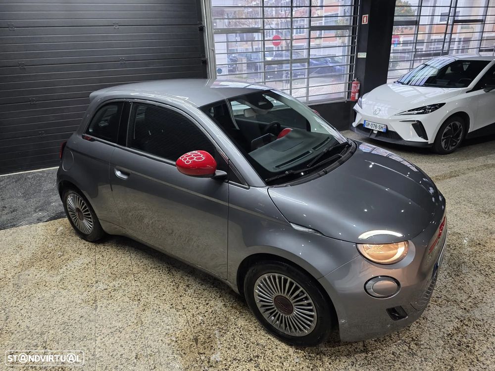 Fiat 500e 23,8kWh Red - 27