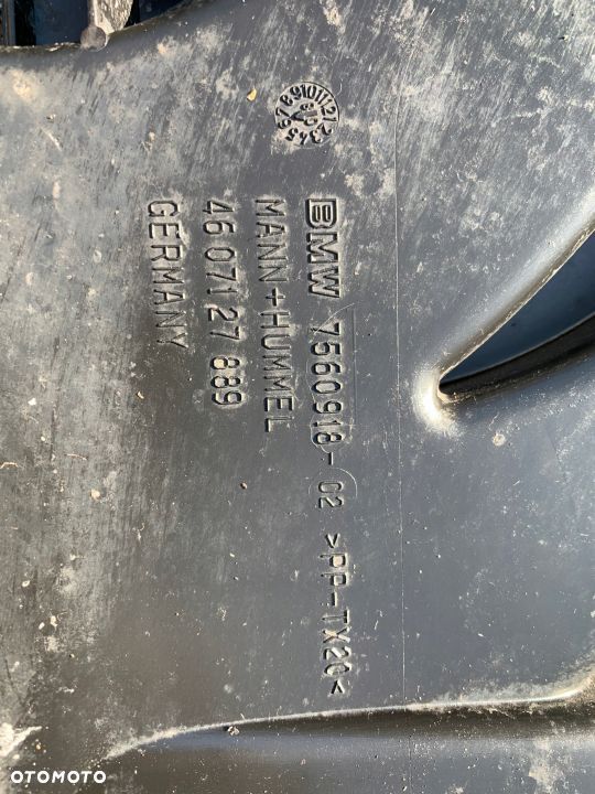 OSŁONA WLOT POWIETRZA 7560918 BMW E90 E91 E84 E93 - 3
