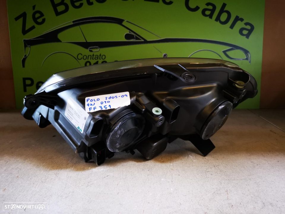 VW POLO 9N FAROL DIREITO - FF351 - 4