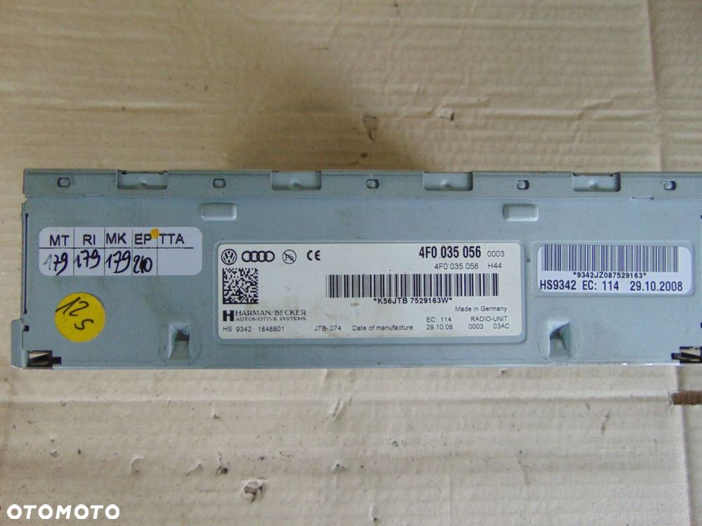 MODUŁ TUNER RADIA A4 B8 A5 8T 4F0035056 - 2