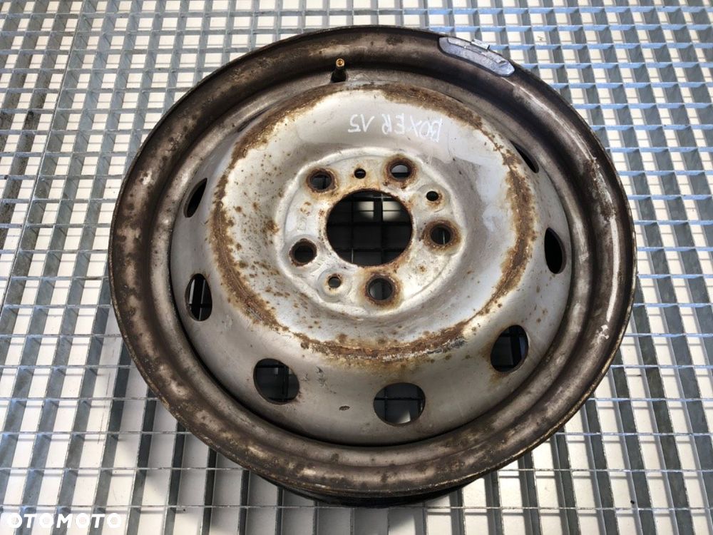 FELGA STALOWA 15  PEUGEOT BOXER Skrzynia 2006 - 2022 2.2 BlueHDi 140 103 kW [140 KM] olej napędowy - 1