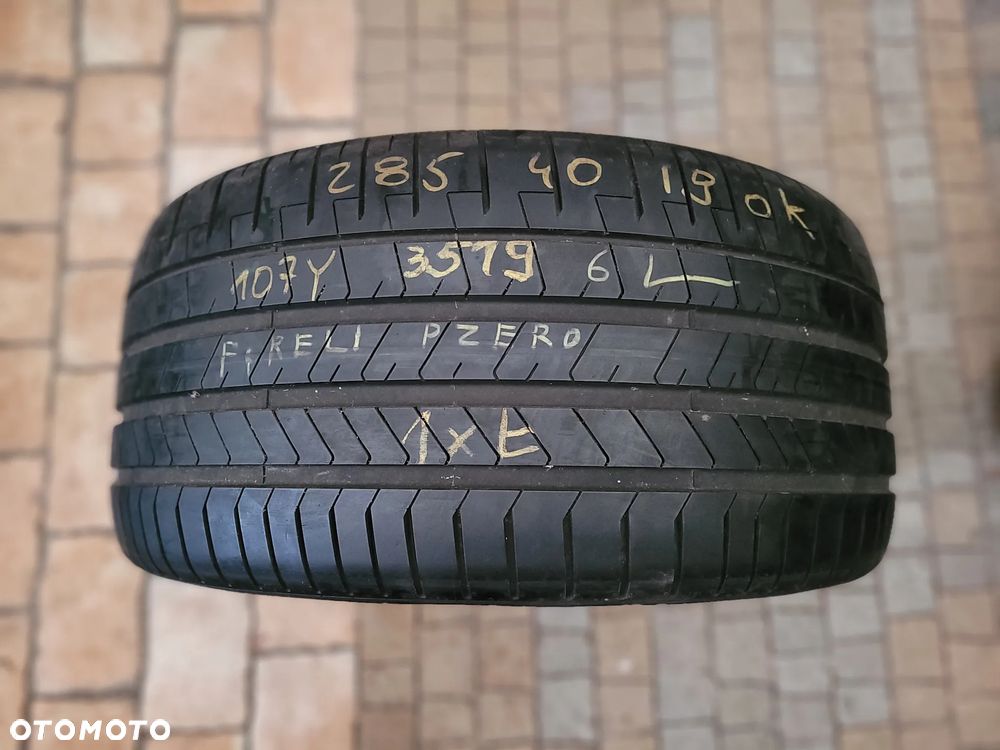 285/40R19 107Y - PIRELLI P ZERO 6mm - 1