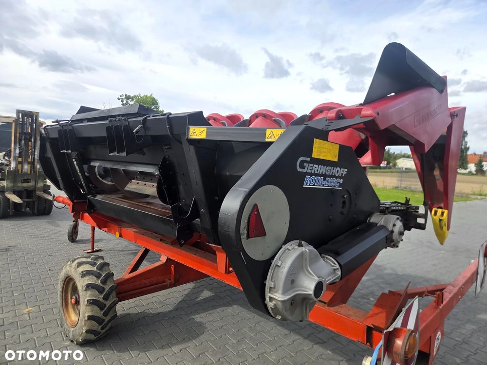 Geringhoff Rota Disc 6 Rzędowy Wózek transportowy , Stan Bardzo Dobry - 2