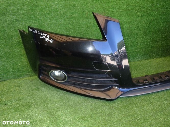 AUDI A3 8P S-LINE LIFT 08-12 zderzak przedni przód - 5