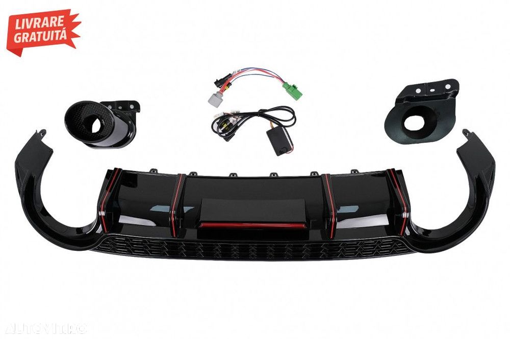 Difuzor Bara Spate Audi A3 8Y Sedan S-Line S3 (2020-) - 6