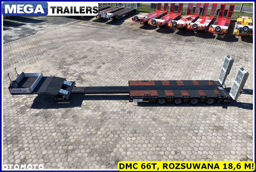 Inny Niska podłoga DMC 66,0 TON, ROZCIĄGANA 18,60 M - pod KONTENERY !!! - 5