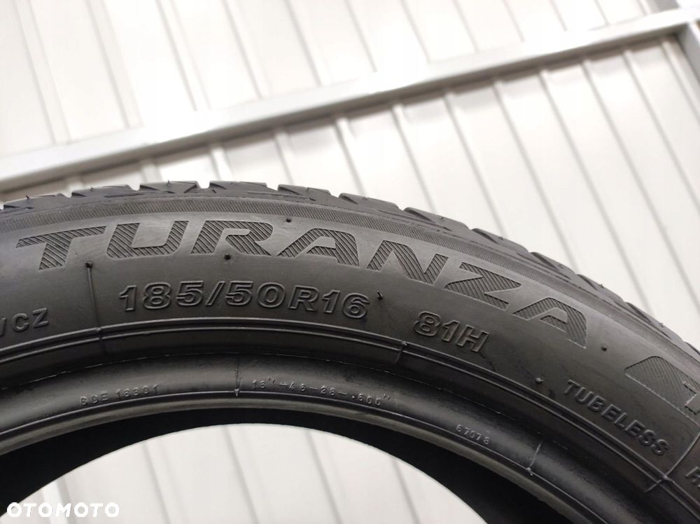 185/50R16 bridgestone 2017 opony letnie 6,5mm 5562 - 5