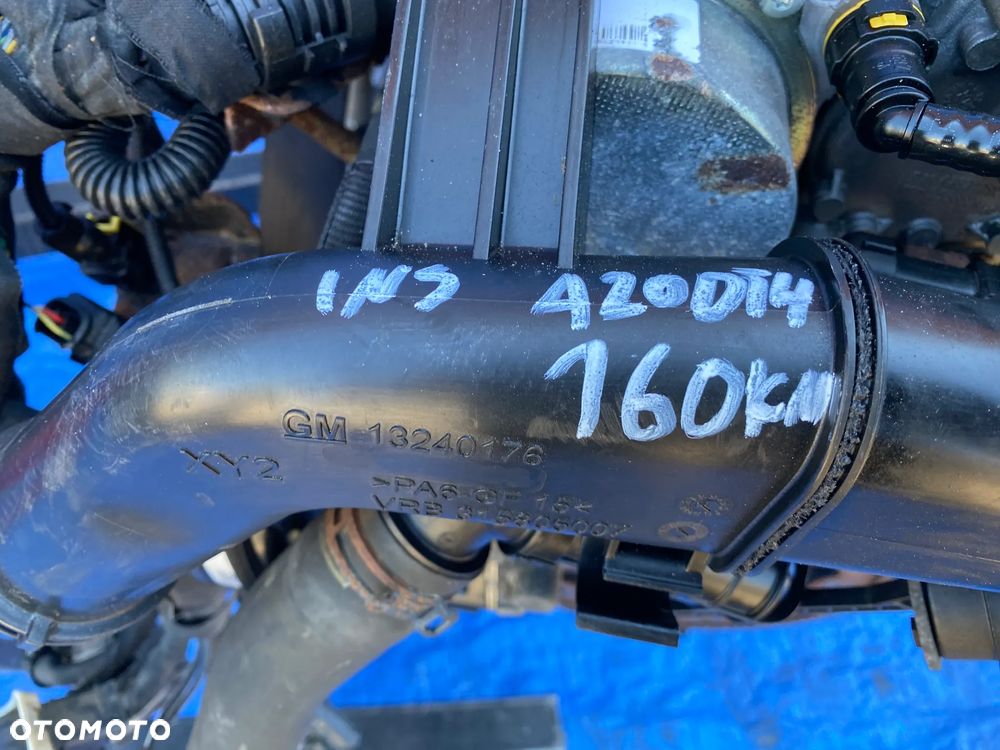 SILNIK KOMPLETNY OPEL INSIGNIA A 2.0 CDTI DIESEL A20DTH 160KM SYMBOL *A20DTH* 11R ORYGINAŁ SILNIK KOMPLETNY PRZEBIEG 154TYŚ GWARANCJA - 20