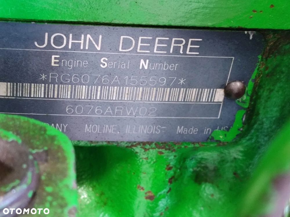 Silnik John Deere 6076ARW02 - 10