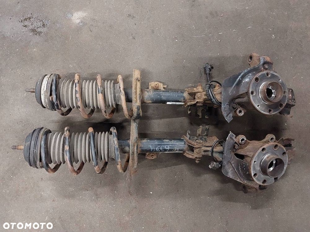 AMORTYZATOR SPRĘŻYNA ZWROTNICA LEWY PRAWY PRZÓD OPEL CORSA D 1.3 CDTI - 1