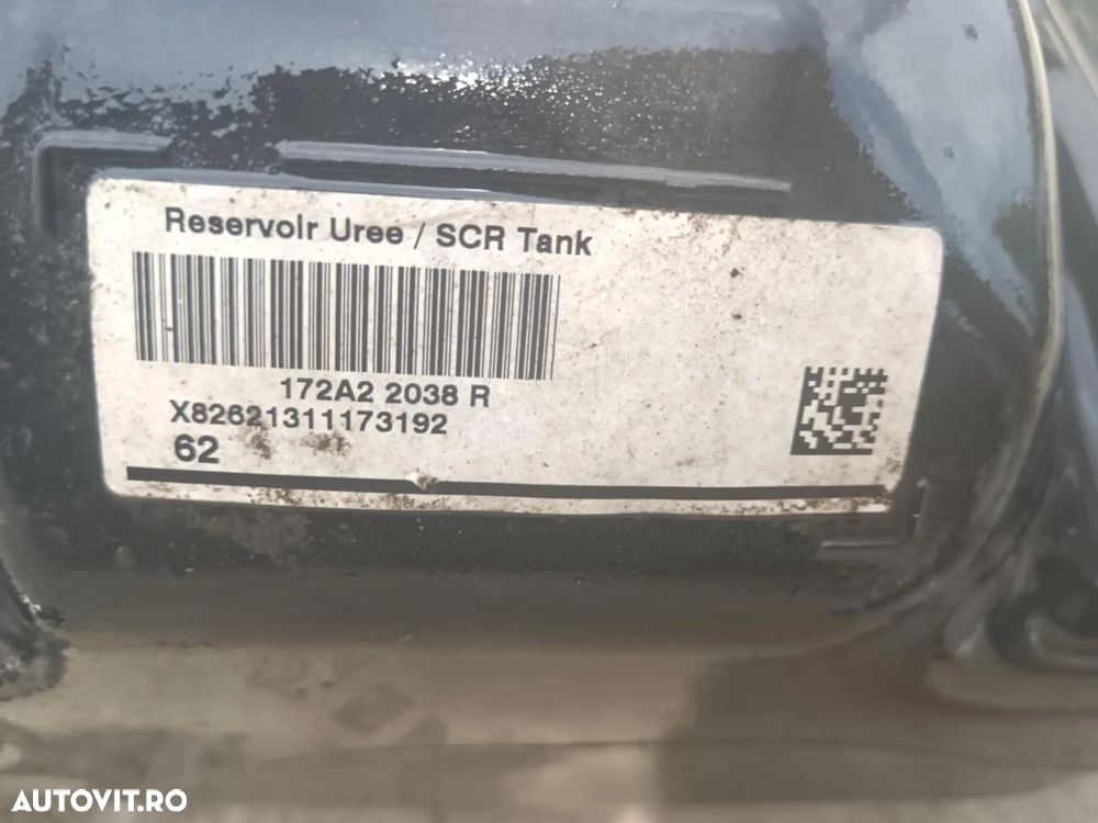 REZERVOR ADBLUE COMPLET CU POMPA RENAULT MASTER 3 OPEL MOVANO 2.3 DCI 172A22038R - 2