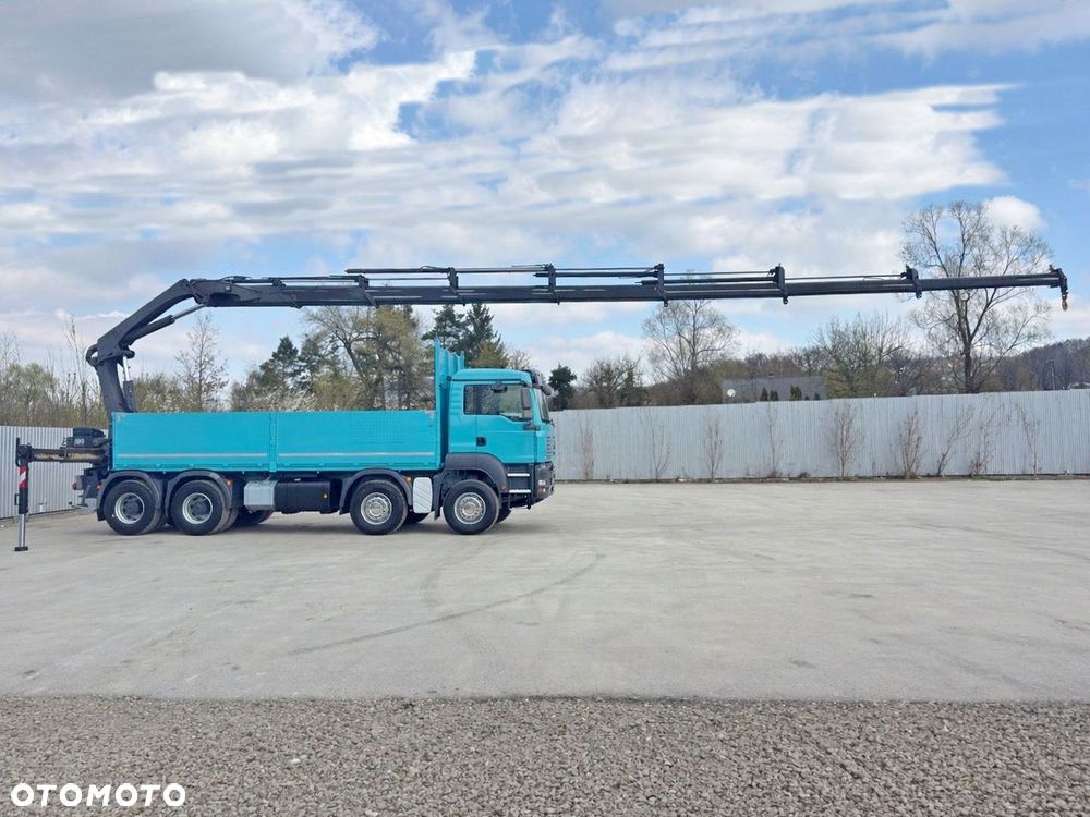 MAN TGA 41.440 * Skrzynia 1,80 m + HIAB 288 E - 7 HIDUO + PILOT / 8x4 - 5