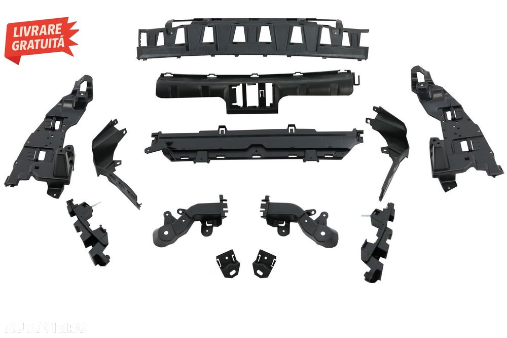 Pachet Exterior Mercedes C-Class W205 Sedan (2014-2020) C63 Design- livrare gratuita - 20