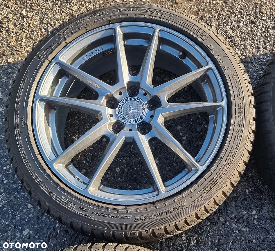 Koła felgi opony ZIMA Mercedes A B Klasa CLA GLA W246 W176 Falken MS449 225/45/17 225/45R17 - 5