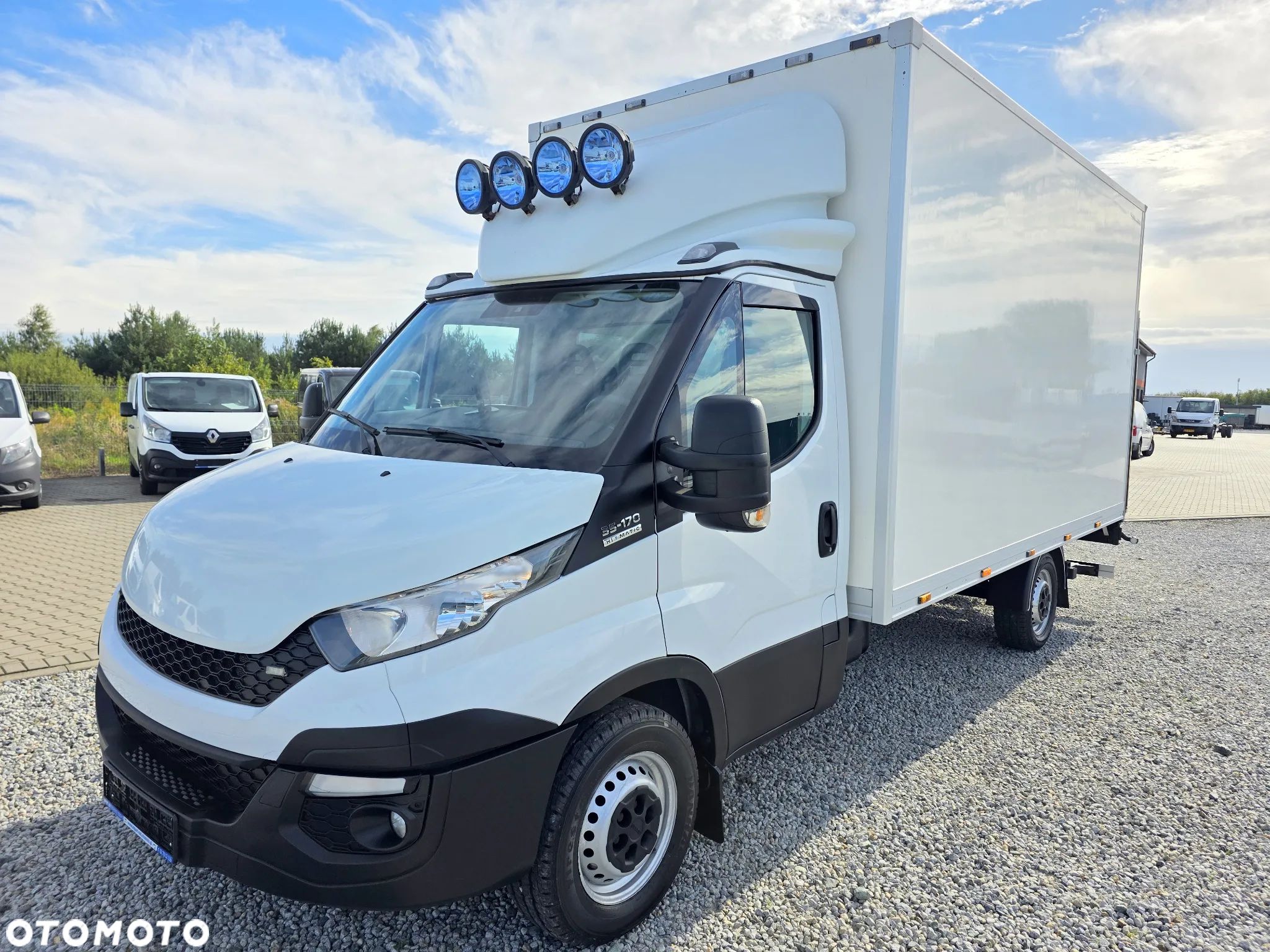 Iveco 35-170 3,0 HPI 170 KONNY KONTENER 4,2M WINDA KLIMA WEBASTO 8 BIEGOWY HIMATIC 4,1M ROZSTAW OSI - 1
