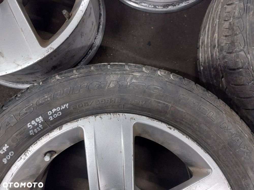FELGI ALUMINIOWE 4 SZT 5x112 7Jx16 ET42 FI57,1 AUDI A4 B6 - 5