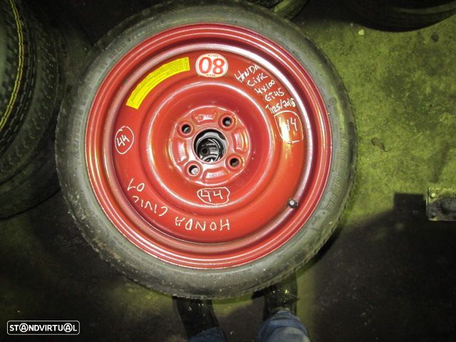 Roda Suplente RODS44 HONDA CIVIC 56 MM 4X100 T125/70/15 ET45 - 1