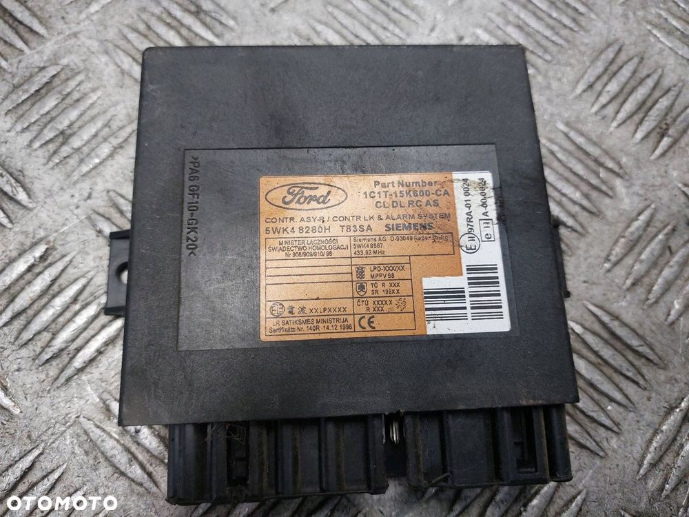 ZESTAW STARTOWY FORD TRANSIT V 2.0 TDCI 4C11-12A650-BF - 4