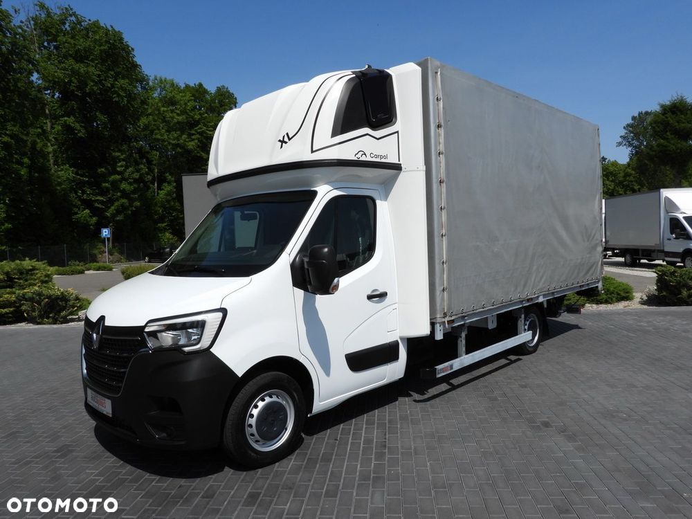 Renault MASTER  PLANDEKA WINDA 10 PALET WEBASTO TEMPOMAT LEDY PNEUMATYKA KLIMATYZACJA  165KM - 22