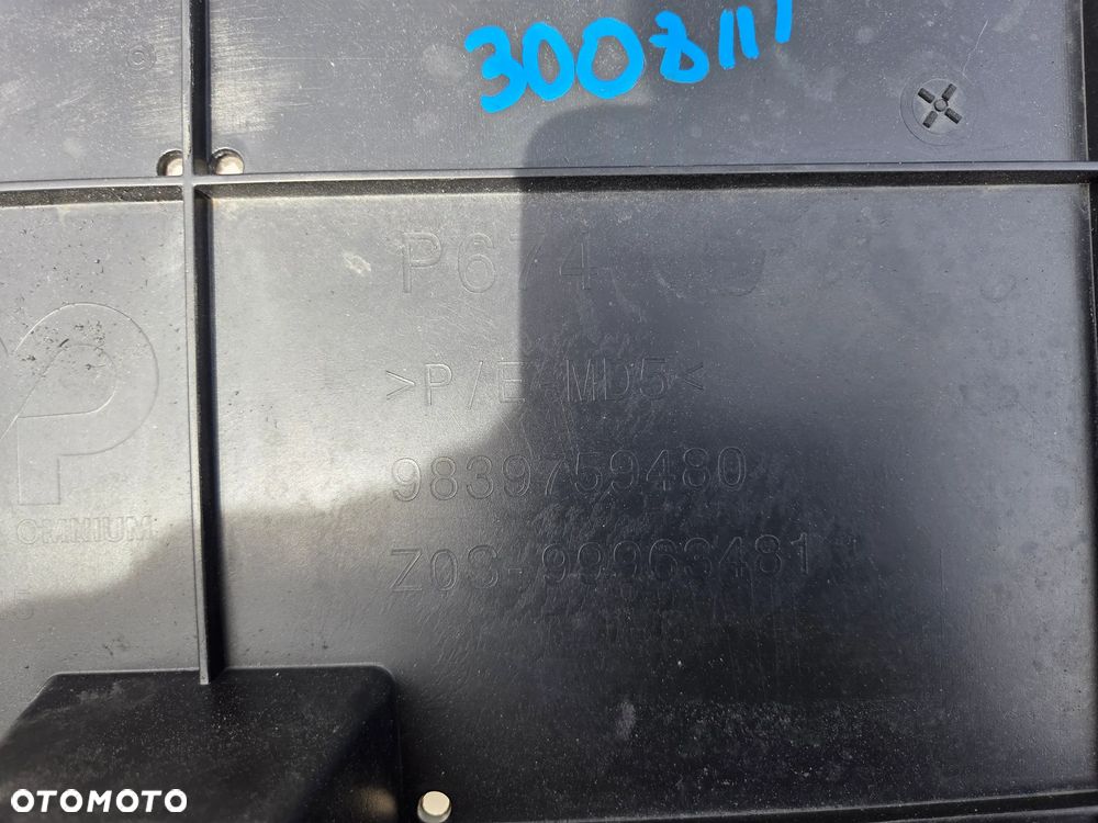 Osłona dolna pod zderzak Peugeot 3008 III 5008 III  24> - 13