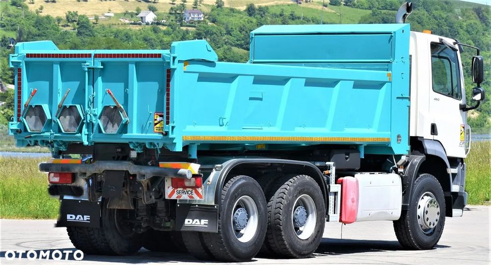 DAF CF 85.460 WYWROTKA 5,20 m + BORDMATIC / 6x4 - 8