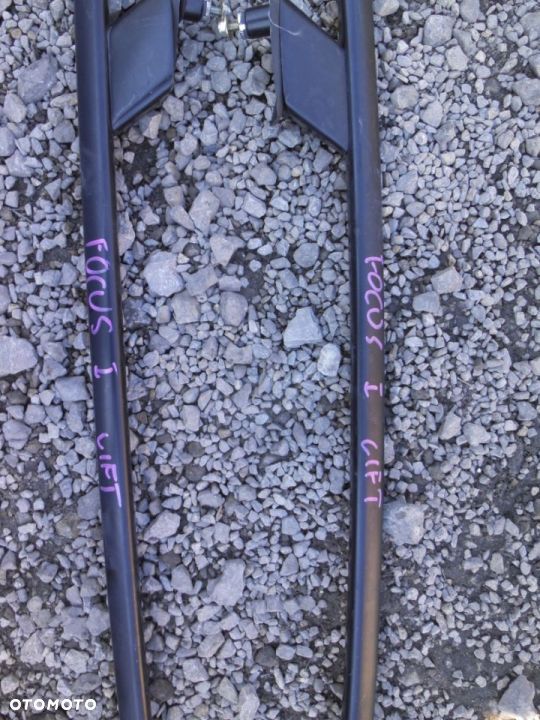 RELINGI DACHOWE KOMPLET PRAWY LEWY FORD FOCUS MK1 LIFT KOMBI CZARNE - 4
