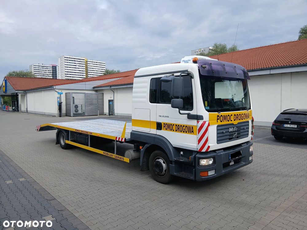 MAN MAN TGL 12,240 POMOC DROGOWA LAWETA HOLOWNIK AUTOLAWETA - 2