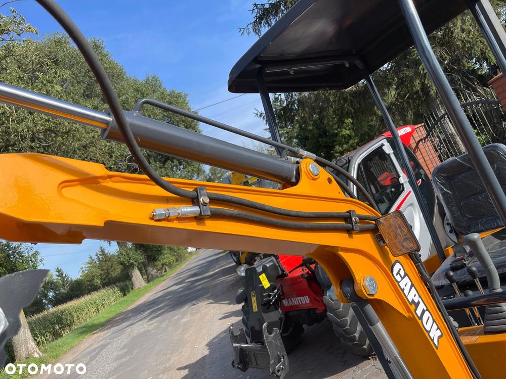 Inny Minikoparka CAPTOK CK13D NOWA KOPARKA 1.3 TONY 2026 ROK RATY/LEASING - Szybka decyzja ! Łyżka, Joystick, Ścisk mechaniczny z przodu SUPER STAN - 31