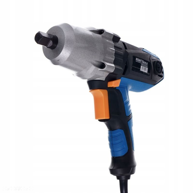 ELEKTRYCZNY KLUCZ UDAROWY 2200W 700Nm 1/2" DO KÓŁ WALIZNA  NASADKI KRAFT - 8