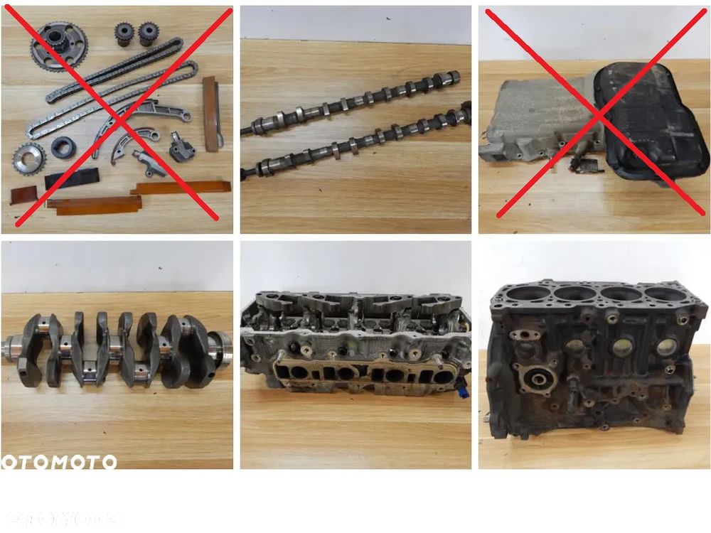 Wał korbowy wałek wałki koło głowica blok silnika 2.5 dci Nissan Cabstar Navara Renault Maxity 07-20 Euro 5 Łuków części - 1