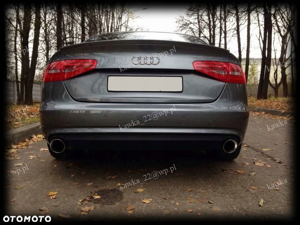 AUDI A4 B8 12-15 LIFT SEDAN SPOJLER LOTKA PODKŁAD! - 11