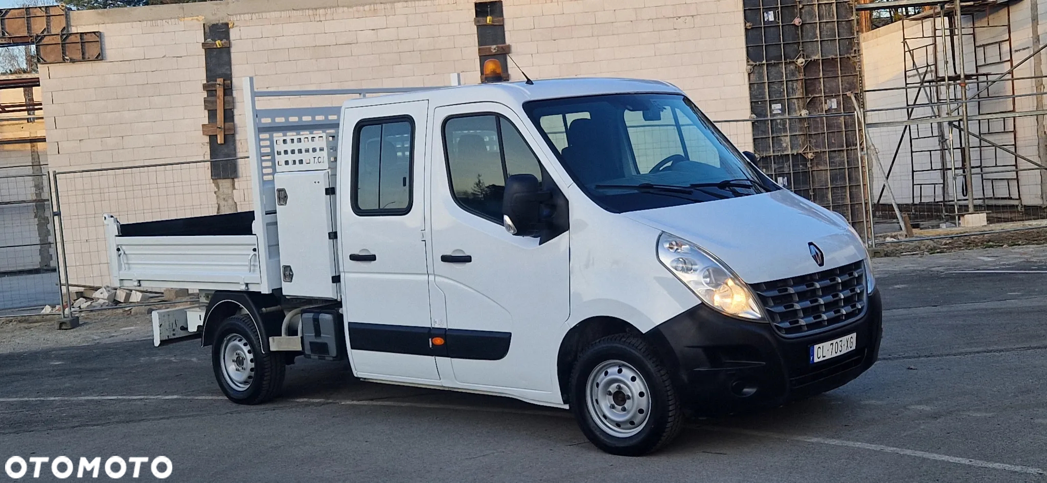 Renault MASTER KIPER BRYGADÓWKA 7 OSÓB KLIMA SKRZYN KJA DYSTRYBUTOR PALIWA NOWE OPONY - 3