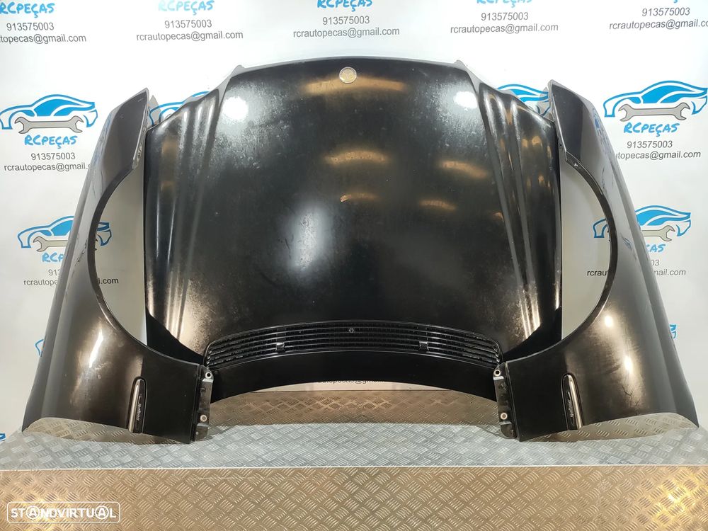 FRENTE COMPLETA MERCEDES BENZ CLASS CLK C209 W209 CAPOT PARACHOQUES GUARDA-LAMAS OTICAS RADIADOR VENTILADOR FRENTE FIBRA REFORÇO - 17