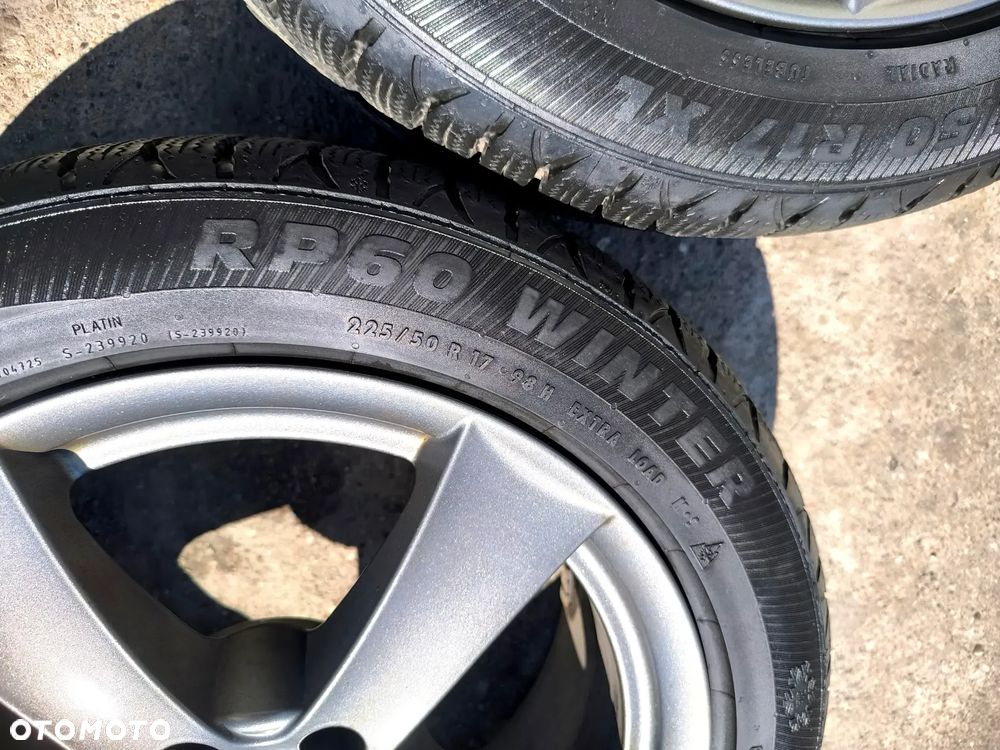 5x112 Alufelgi Felgi Aluminiowe 17 Koła Zimowe Zima AUDI Q3 Q2 A4 B6 B7 B8 A6 C6 C7 SEAT Exeo Skoda Superb Yeti Kodiaq Vw PASSAT Tiguan Mercedes BMW Legnica ALU-RAD 8,5mm J.NOWE 225/50 22r. - 11